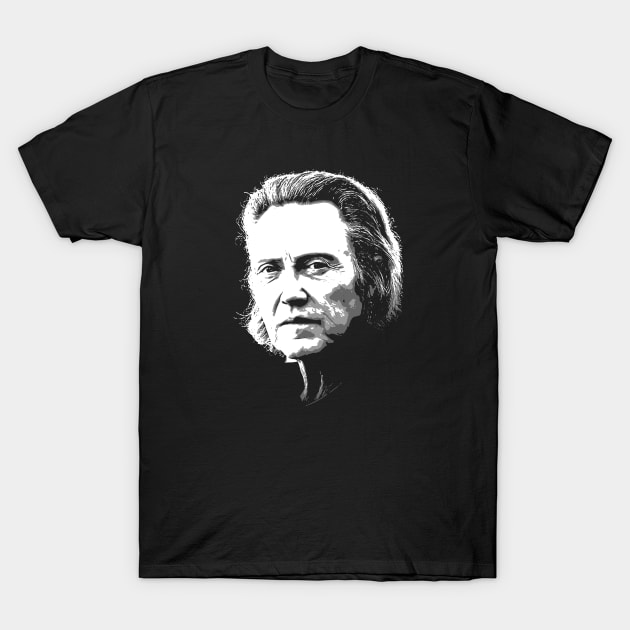 Christopher Walken T-Shirt by jerrysanji